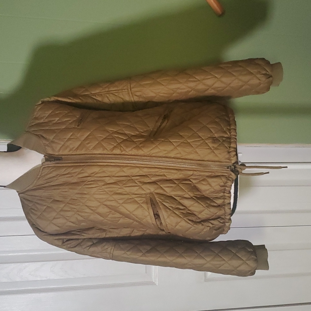 Free people easy quilted bomber sz med